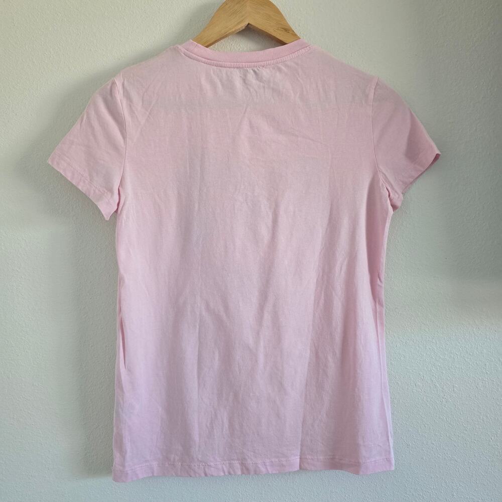 Kenzo Womens Tiger T-Shirt Faded Pink Size XS Paris Y2K Cotton - Picture 5 of 7